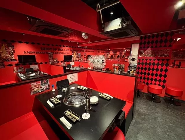 焼肉とバニーガール 梅田東通り店の店内写真