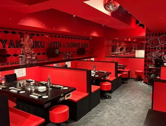 焼肉とバニーガール 梅田東通り店の店内写真