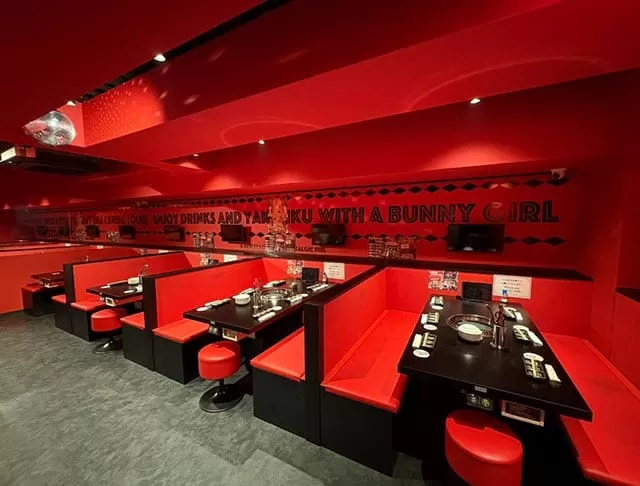 焼肉とバニーガール 梅田東通り店の店内写真
