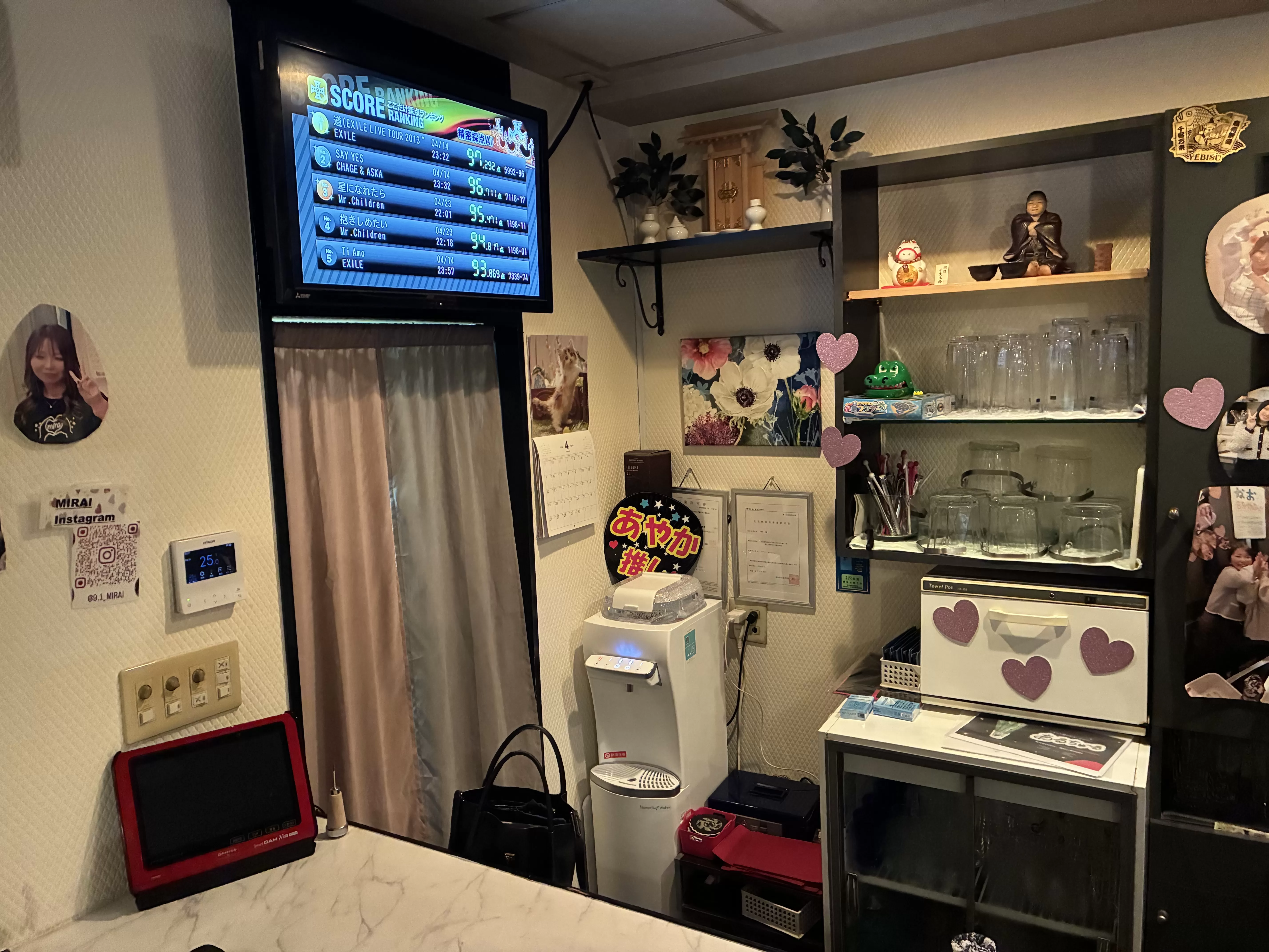 miraiの店内写真