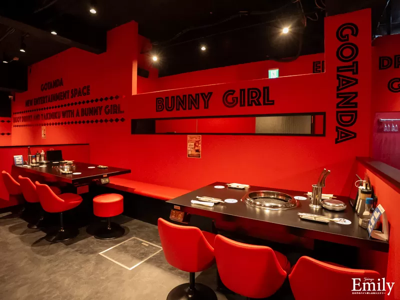 焼肉とバニーガール 五反田店の店内写真