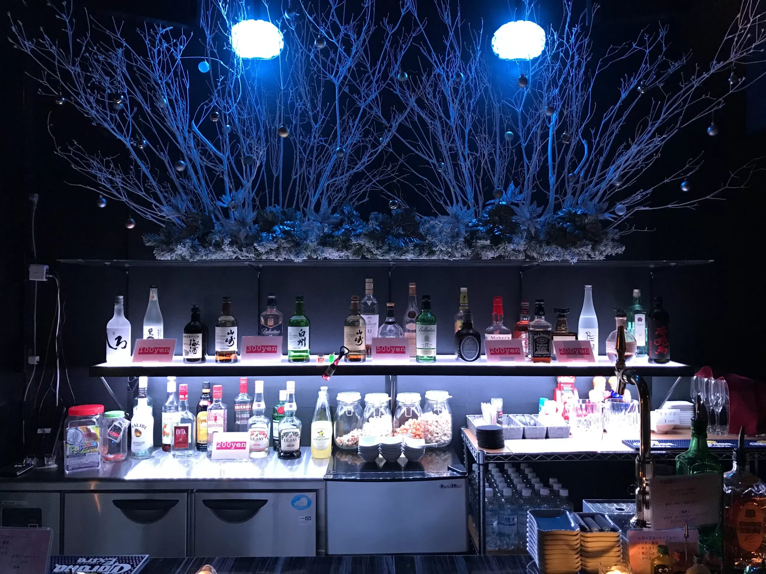 【関内駅】Girls Bar Popcornの店内写真