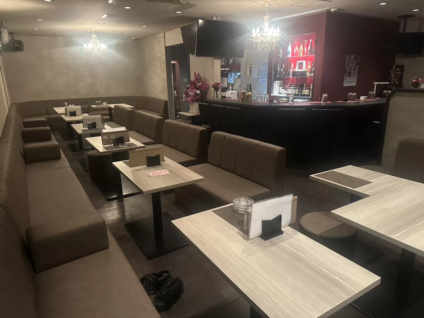 スナック川の店内写真