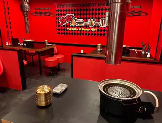 焼肉とバニーガール中洲店の店内写真