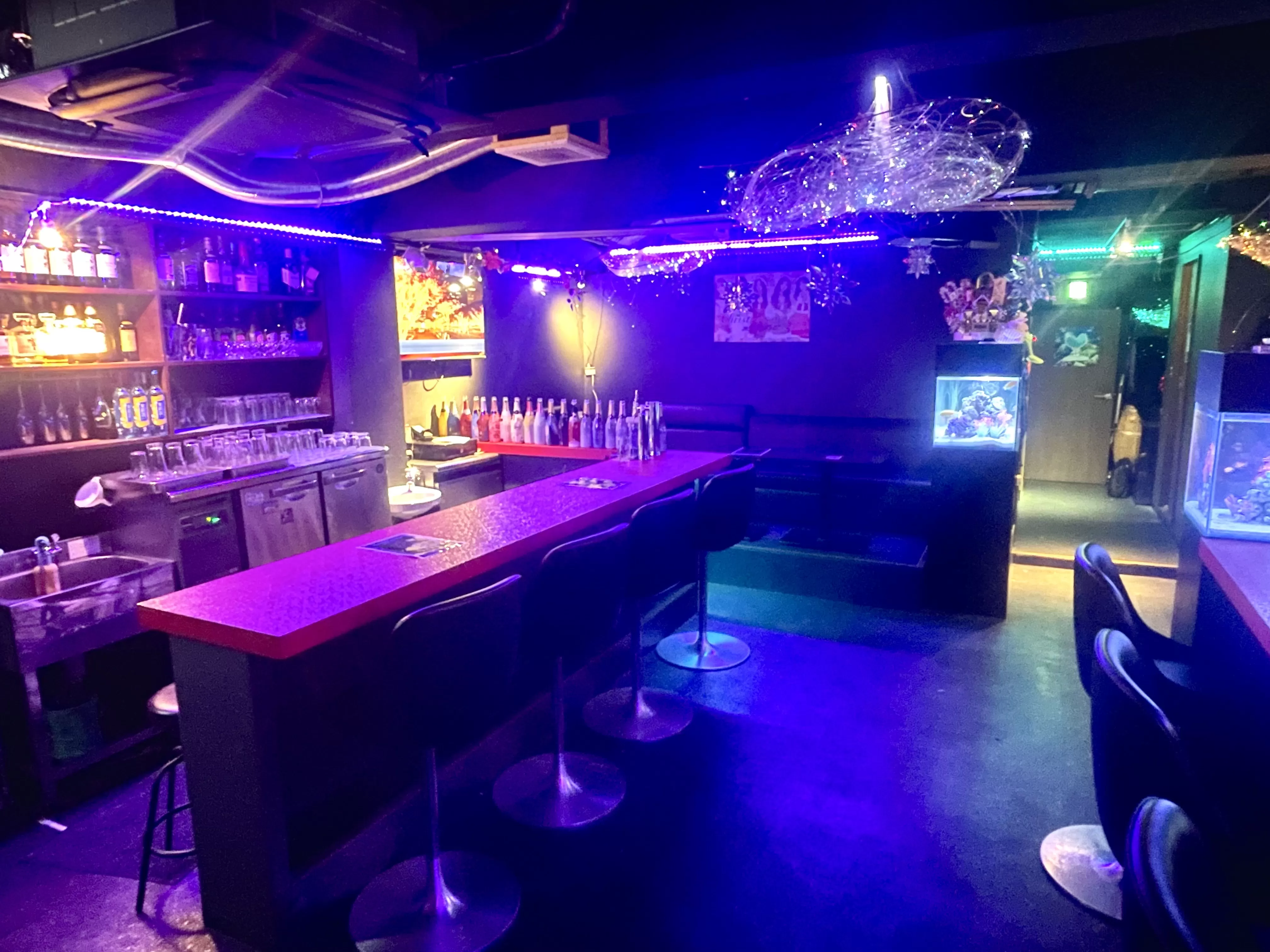 AQUA BARの店内写真