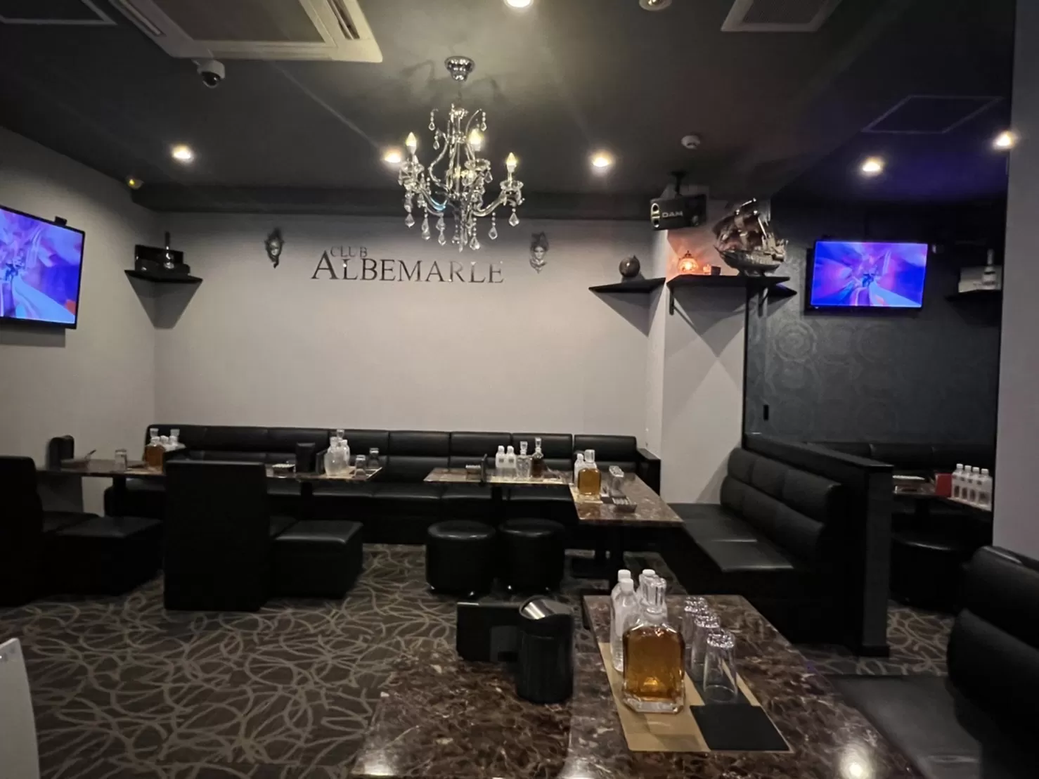 CLUB ALBEMARLEの店内写真
