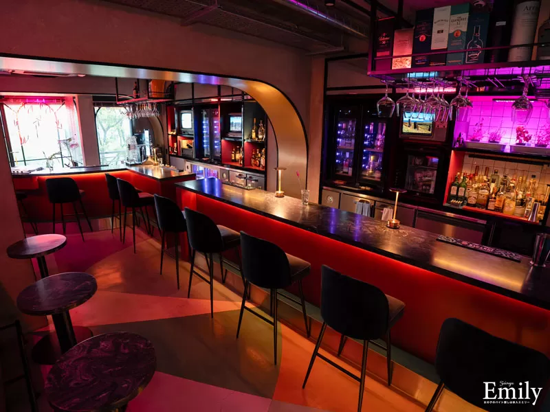Velvety Barの店内写真