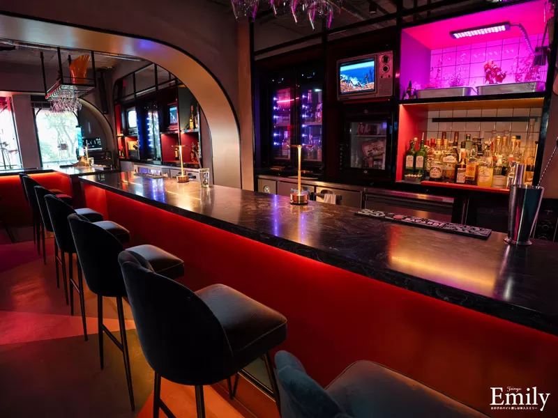 Velvety Barの店内写真