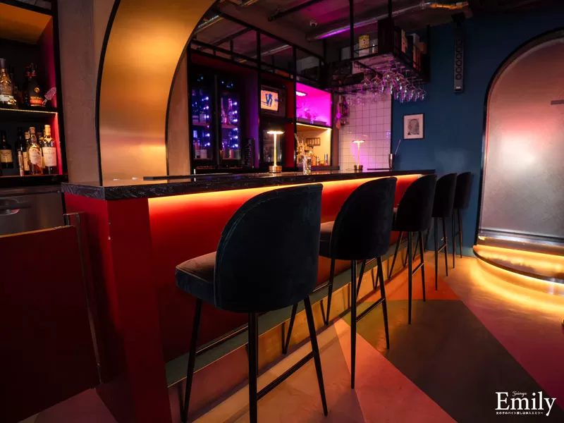 Velvety Barの店内写真