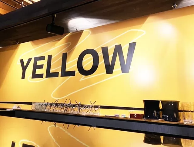 yellowの店内写真
