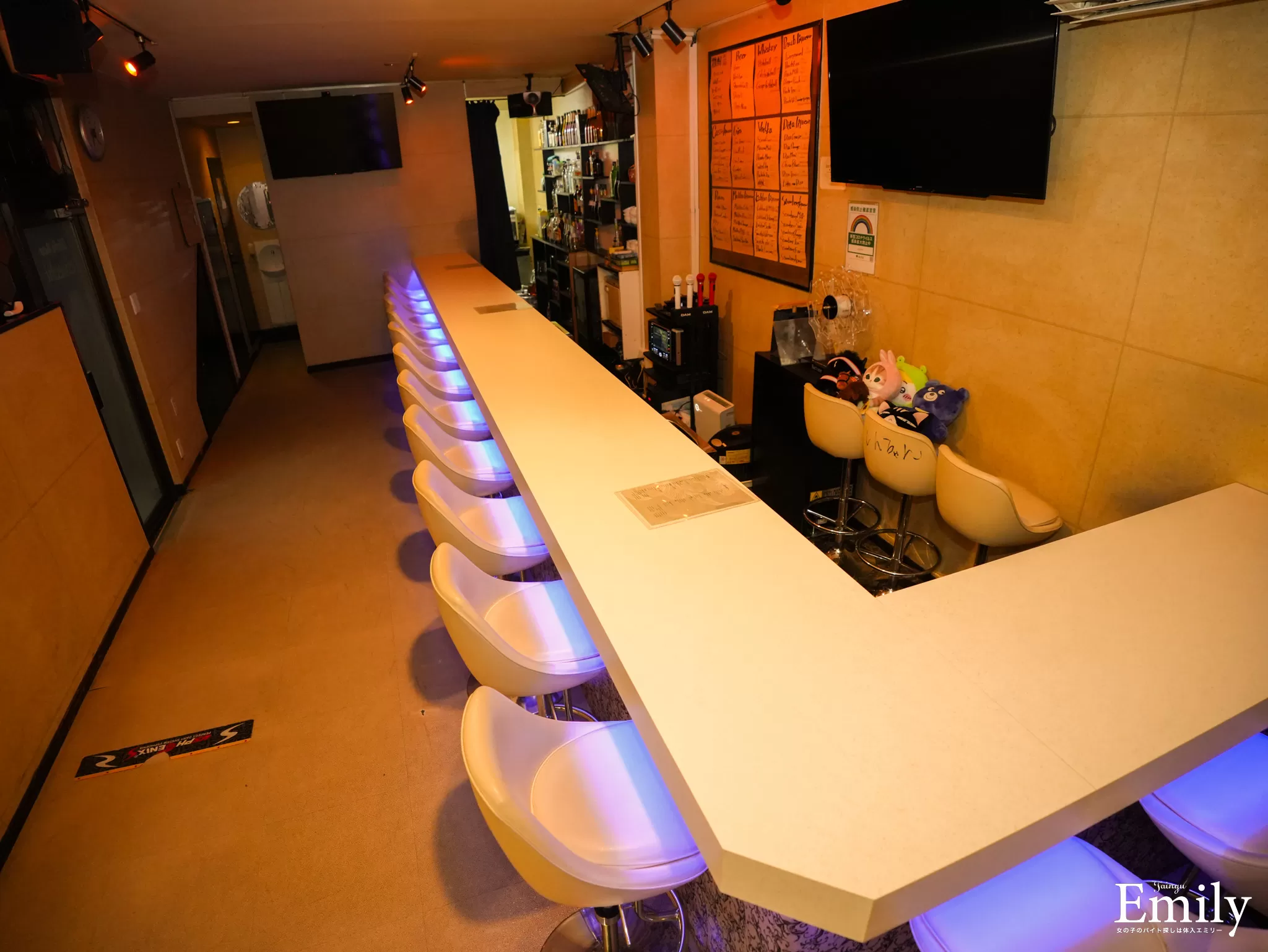 Girl's Bar Chicchiの店内写真