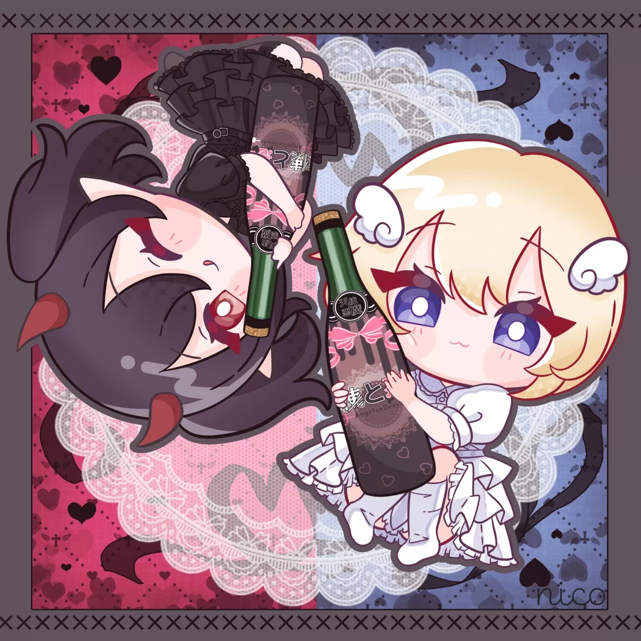 天使と悪魔のフォトギャラリー
