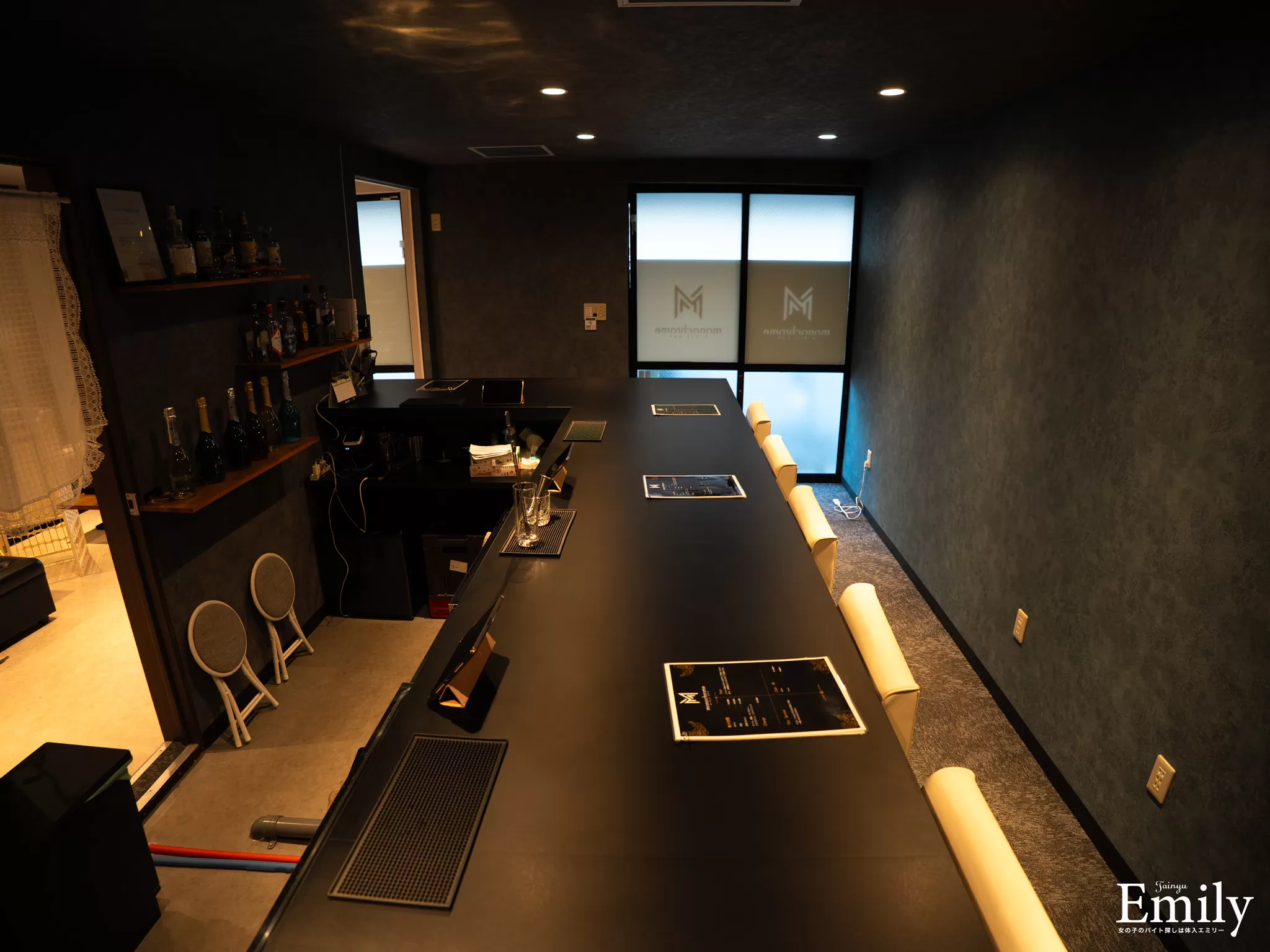 monochromeの店内写真