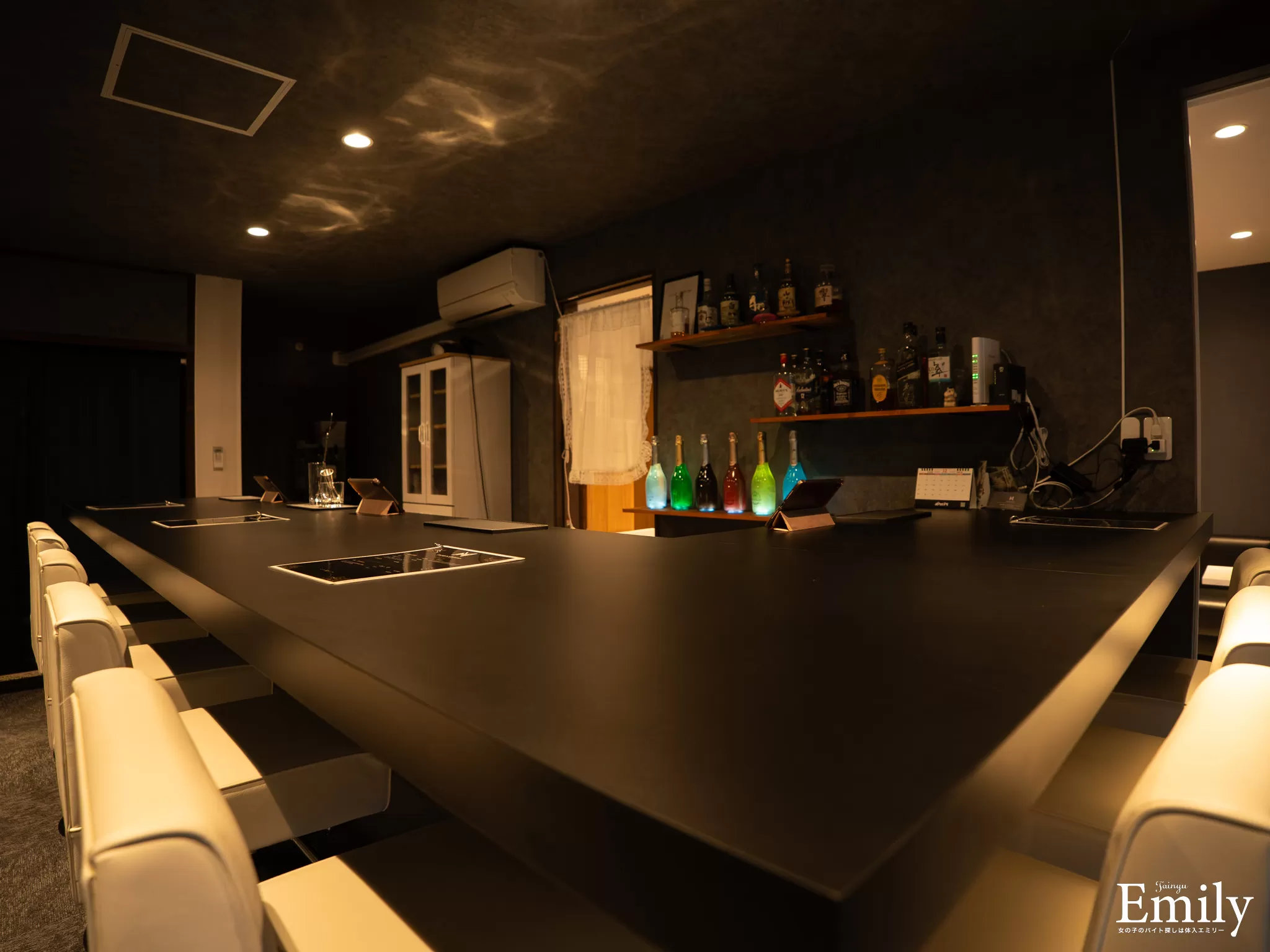 monochromeの店内写真