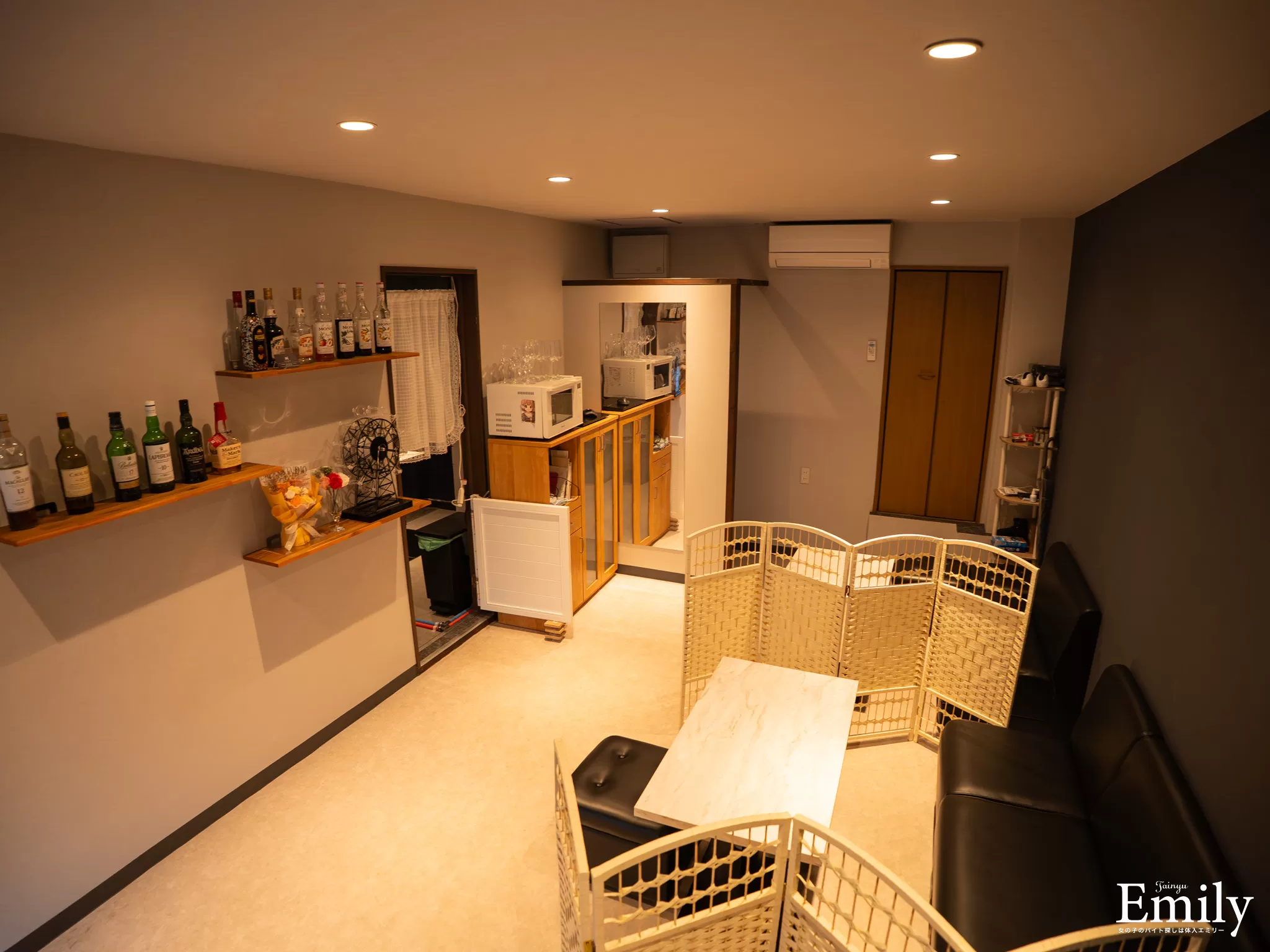 monochromeの店内写真