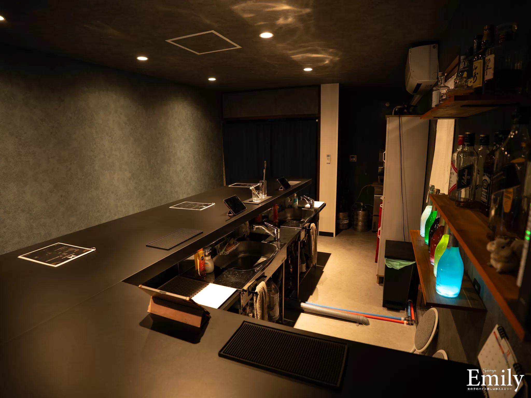 monochromeの店内写真