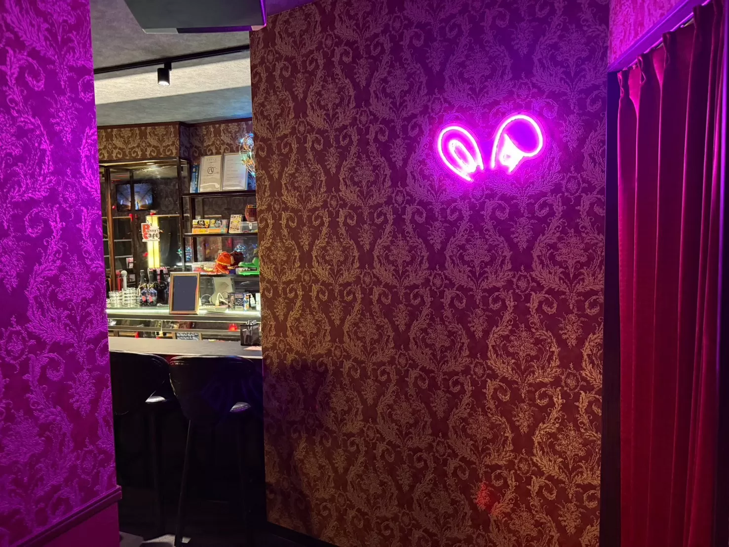 Bunny's cafeの店内写真