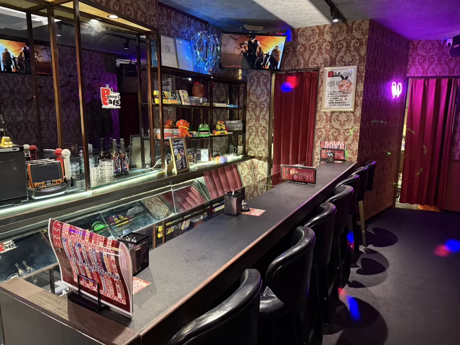 Bunny's cafeの店内写真