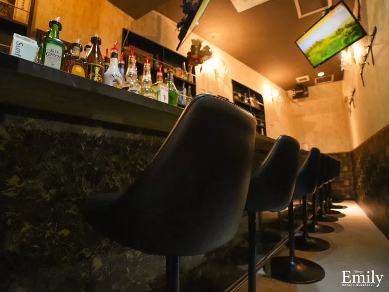 GirlsBar Rootsの店内写真