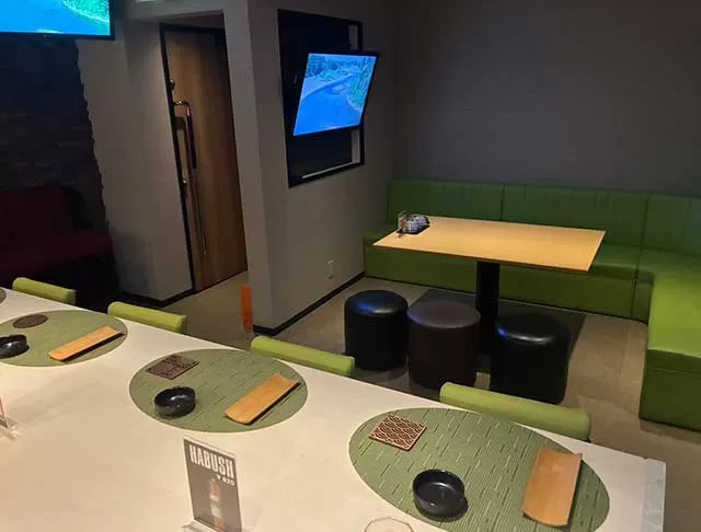 利休の店内写真